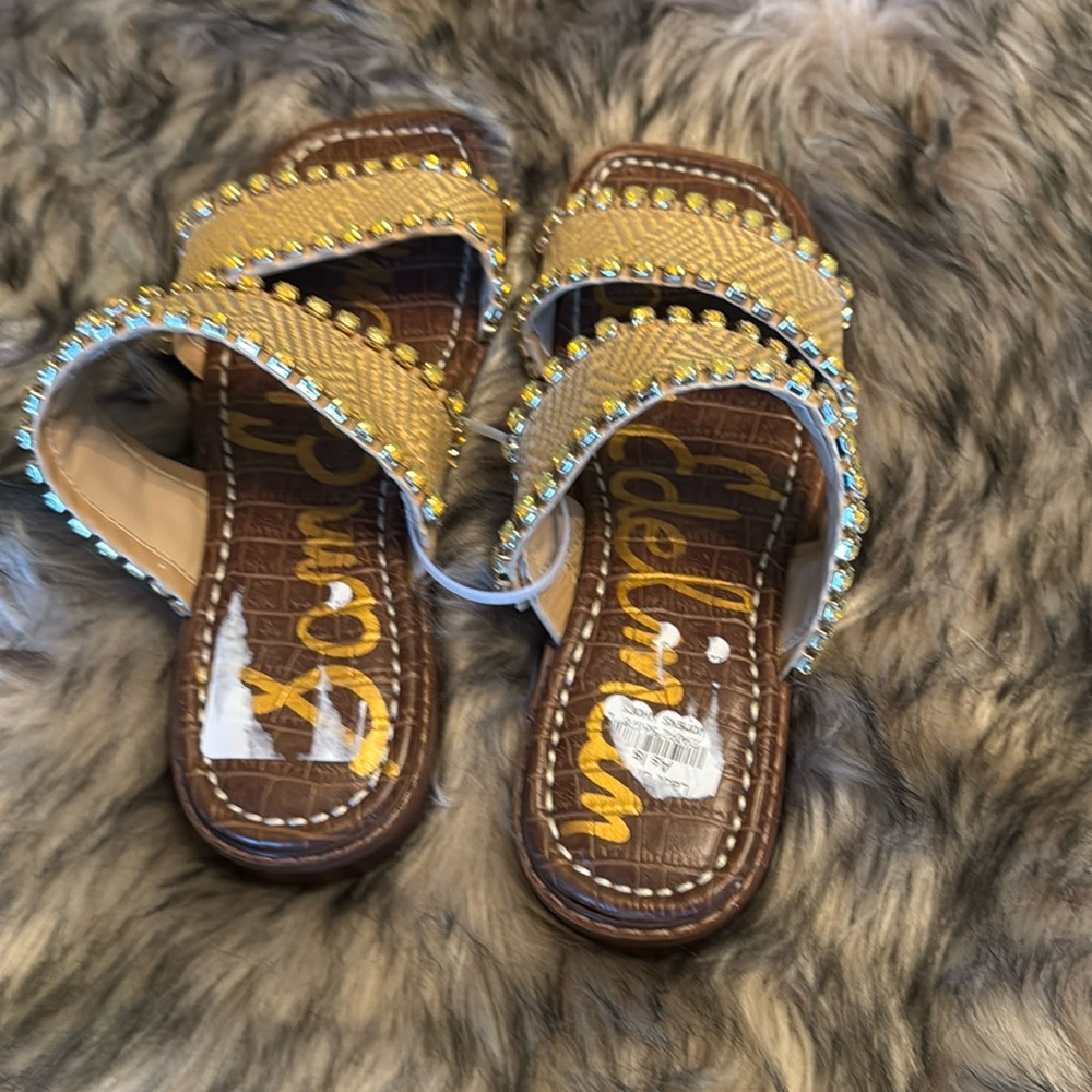 Sam Edelman stoned slippers